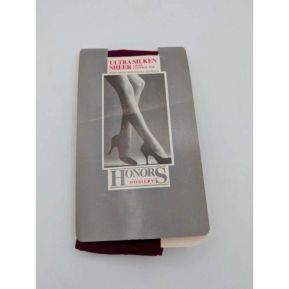 Vintage NOS Pantyhose Lot 3 Unused Hanes Silk Reflections Gloria Vanderbilt